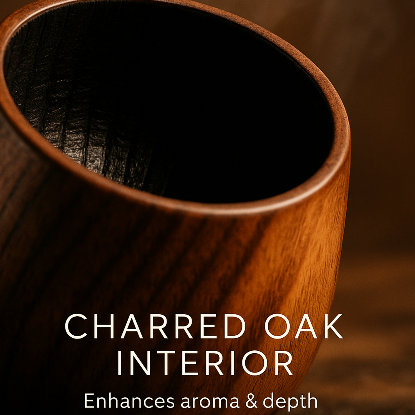 Smoke & Sip™ - Charred Oak Whiskey Cup