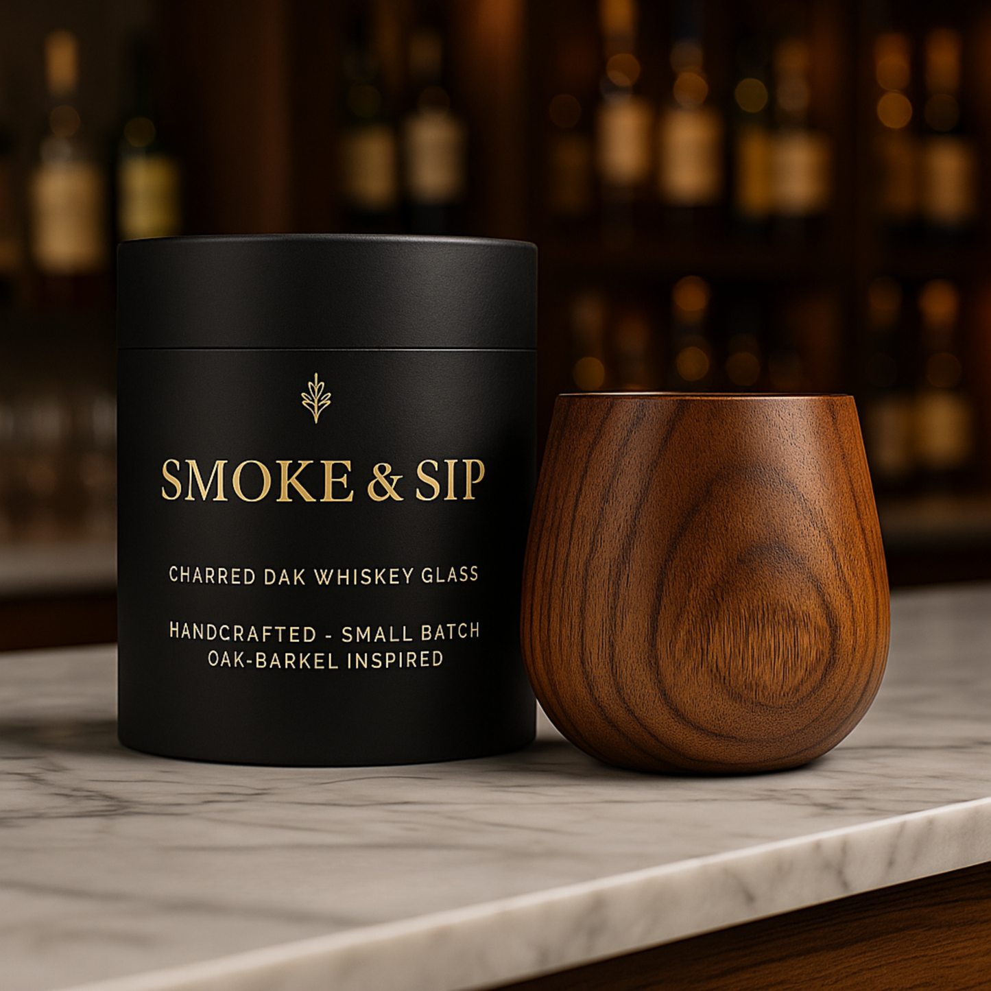 Smoke & Sip™ - Charred Oak Whiskey Cup